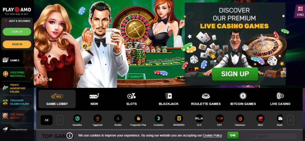 PlayAmo online casino review Canada😊💨